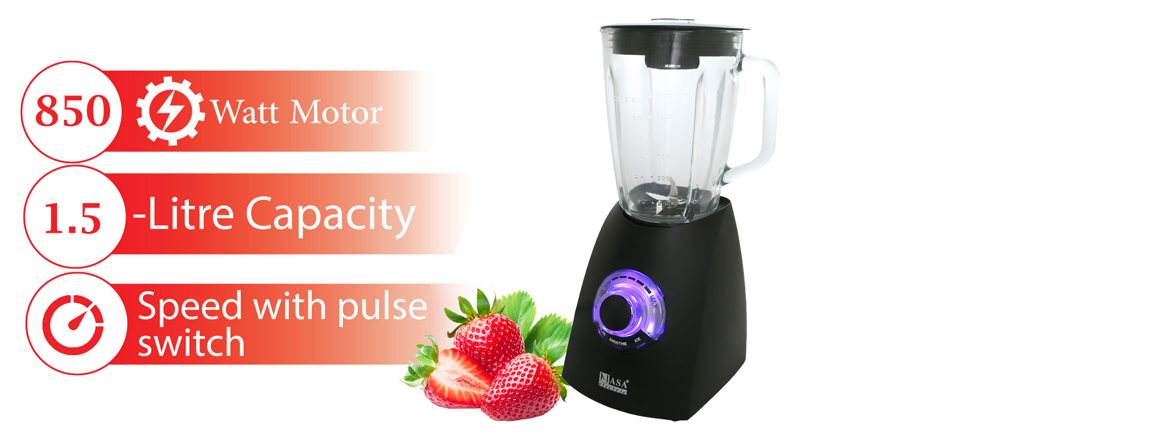 مخلوط‌کن آسیاب ناسا الکتریک NS-923