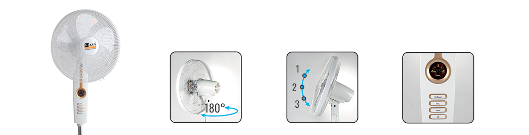 ویژگی‌های پنکه ناسا الکتریک NS-1116