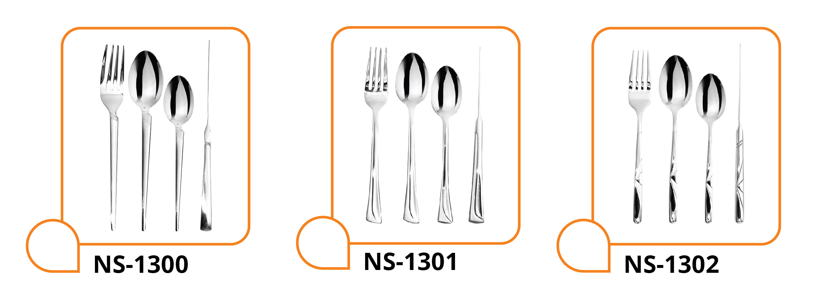 سرویس قاشق و چنگال ناسا الکتریک NS-1300-NS-1301-NS-1302